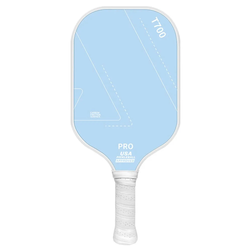 Lightweight T700 Carbon Fibre Pickleball Paddle | Frosted Surface | Non-Slip Grip