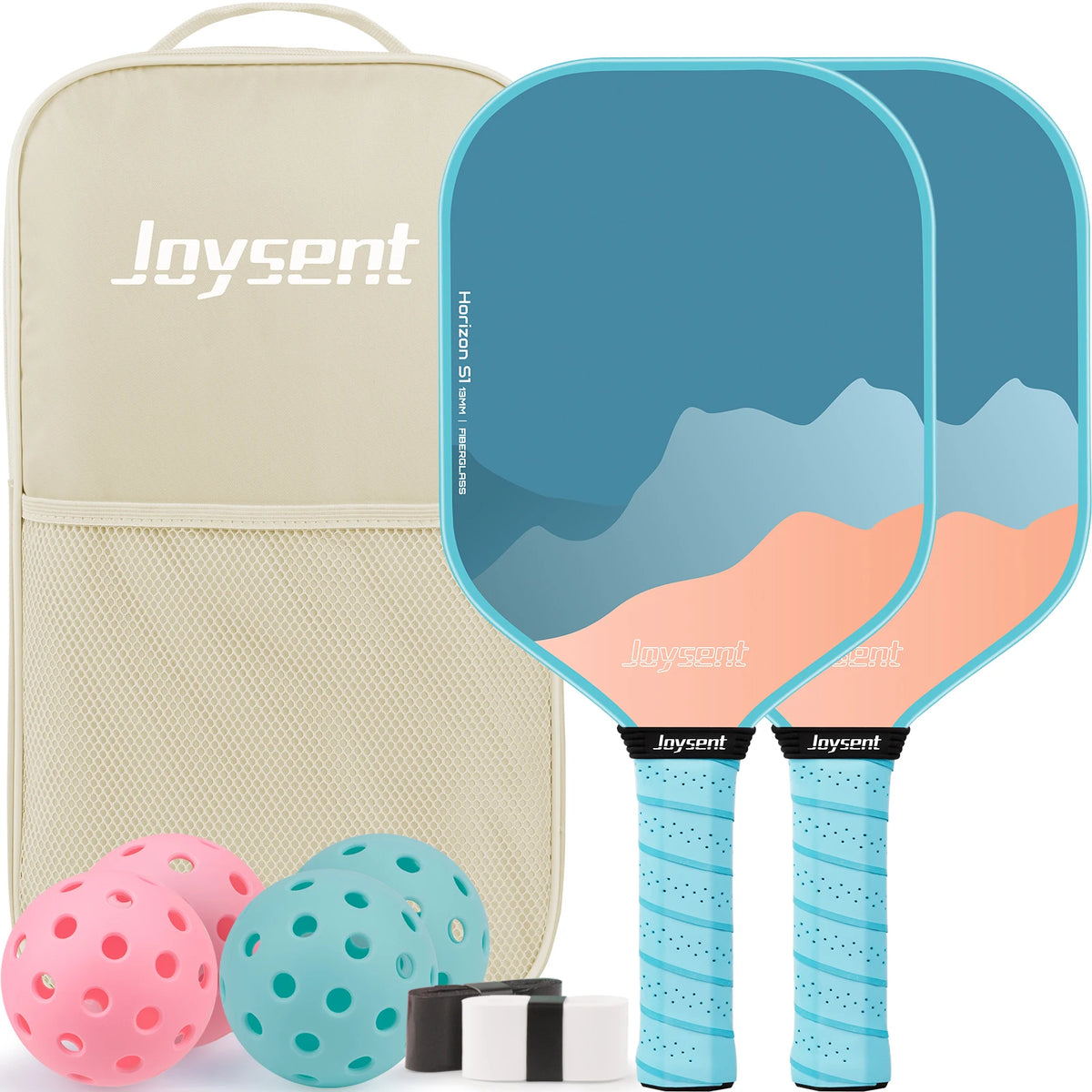 Joysent Premium Fibreglass Pickleball Paddle Set