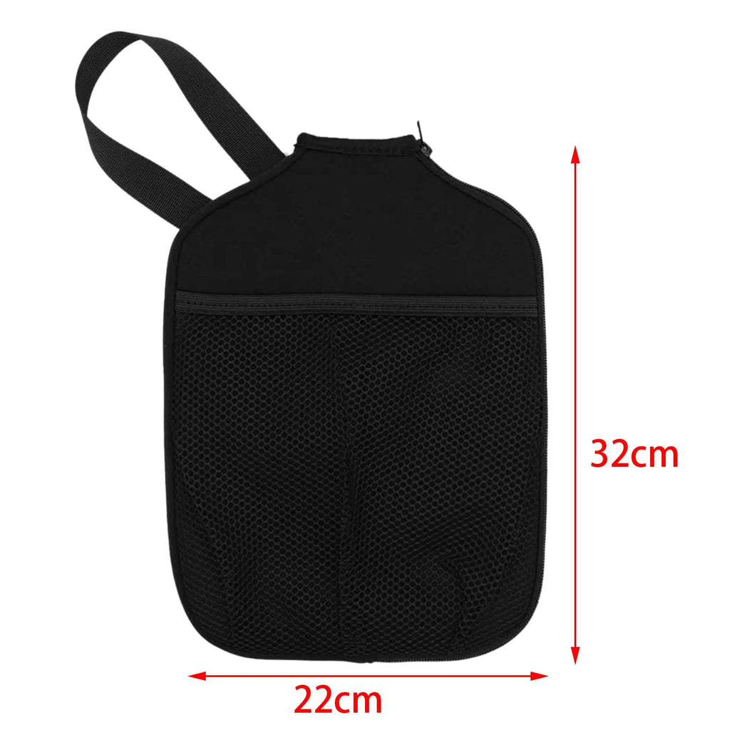 Neoprene Pickleball Paddle Covers Zipper Holder Case Protector Racket Sleeve