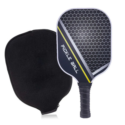 Pro Carbon Pickleball Paddle Set | Premium Raw Carbon Fiber & Honeycomb Core