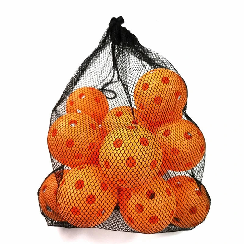 CourtMaster Indoor Pickleballs (6-Pack with Mesh Storage Bag)