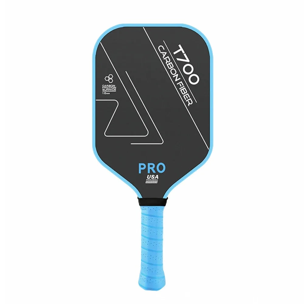 1pc T700 Pickleball Paddles Carbon Fiber Frosted Surface Pickleball Rackets Lightweight Non-slip Grip USAPA Approved Comfortable