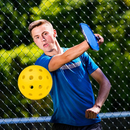 set of 4 40-Hole Outdoor Pickleball Balls