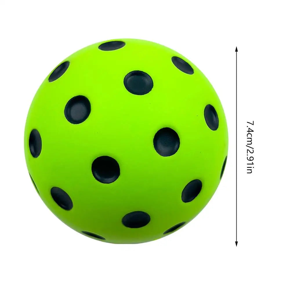 Mute Foam Pickleballs – Silent Indoor & Garden Training Balls (Safe Play Series)