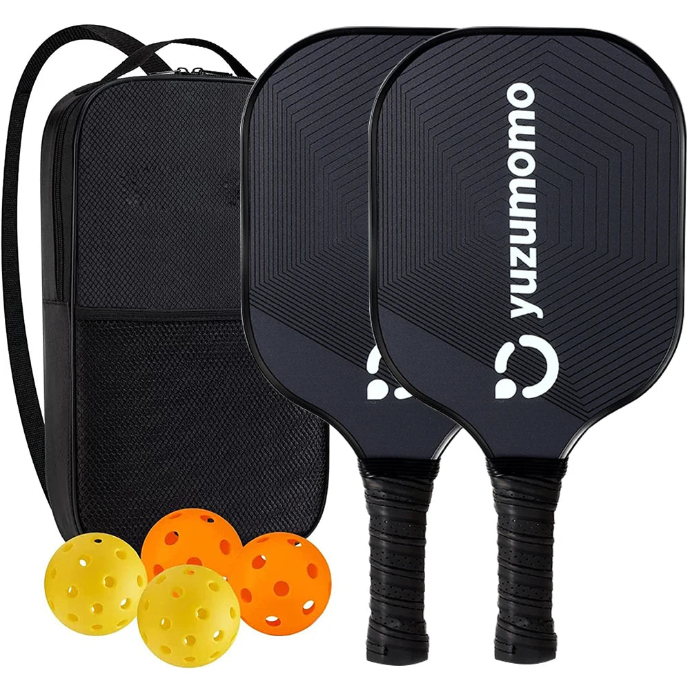 MAICCA Pro Premium Pickleball Paddle Set – Carbon Fibre Face & Honeycomb Core