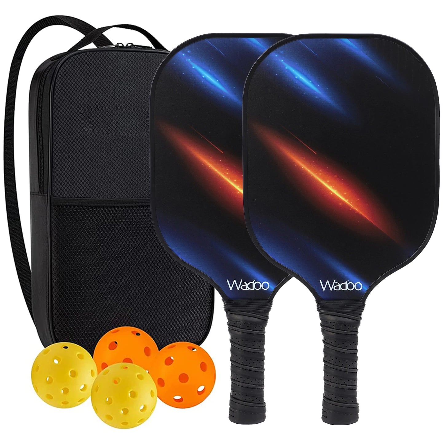 MAICCA Pro Premium Pickleball Paddle Set – Carbon Fibre Face & Honeycomb Core