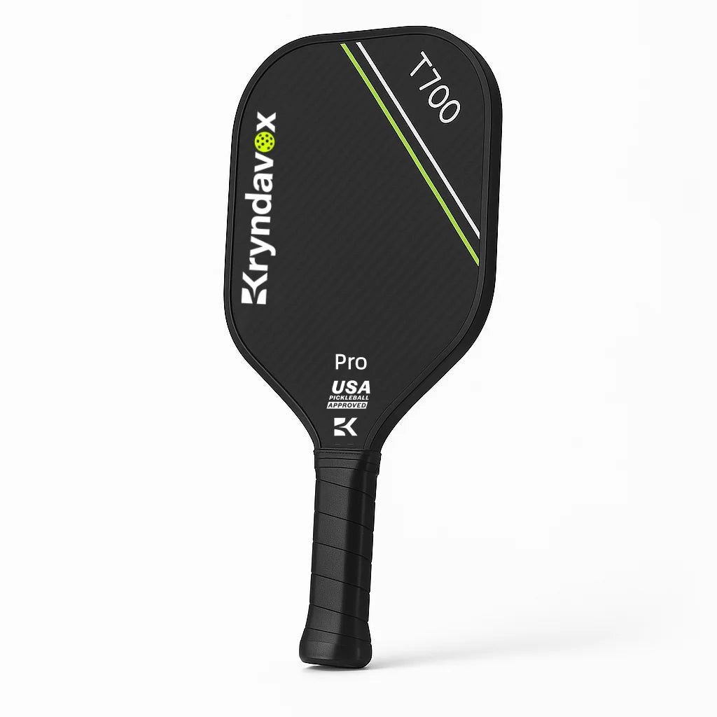 Kryndavox Pickleball Paddle with T700 Raw Carbon Fiber Surface, Pro Pickleball Paddle, USAPA Approved,Large Sweet Spot