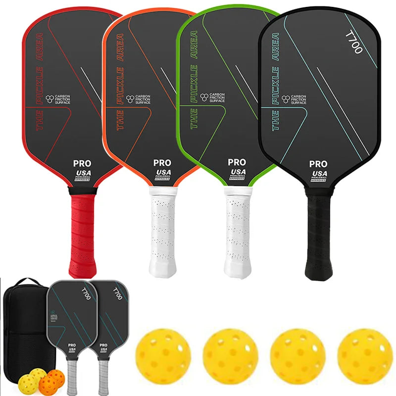 T700 Carbon Fibre Pickleball Set USAPA Approved