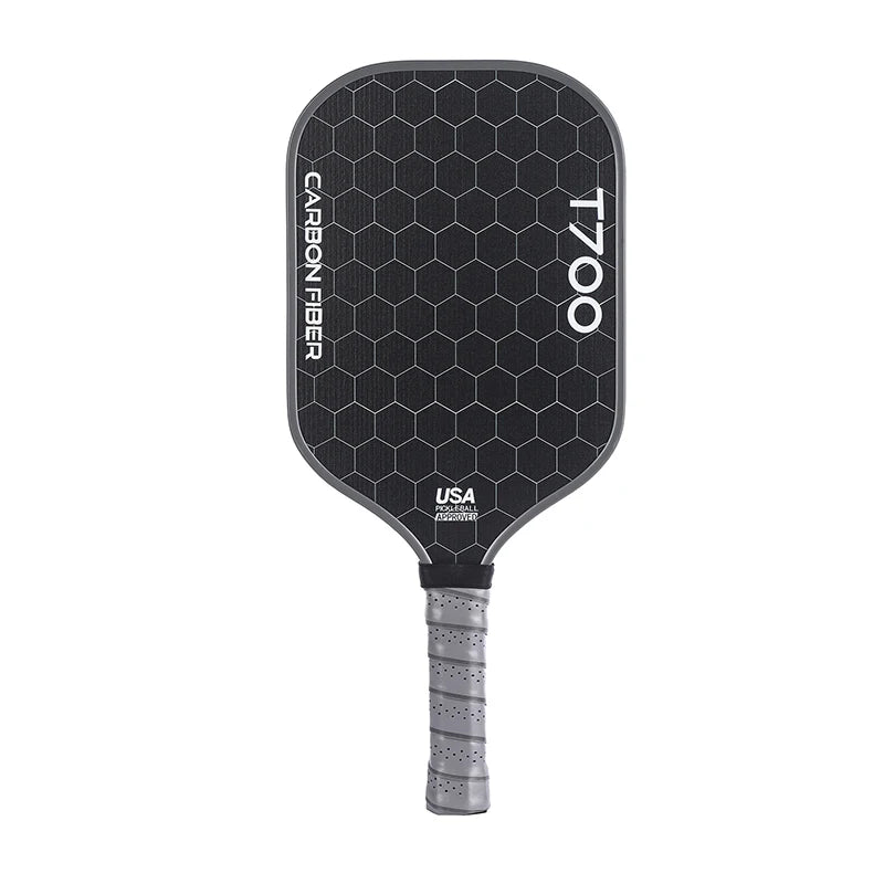 T700 Pickleball Paddle Carbon Fiber Pickleball Paddle 16mm Polypropylene Honeycomb Core Pickleballs Paddles