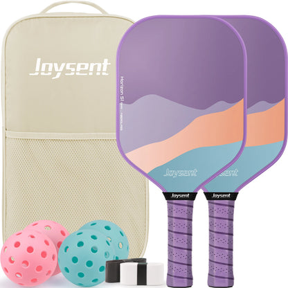 Joysent Premium Fibreglass Pickleball Paddle Set
