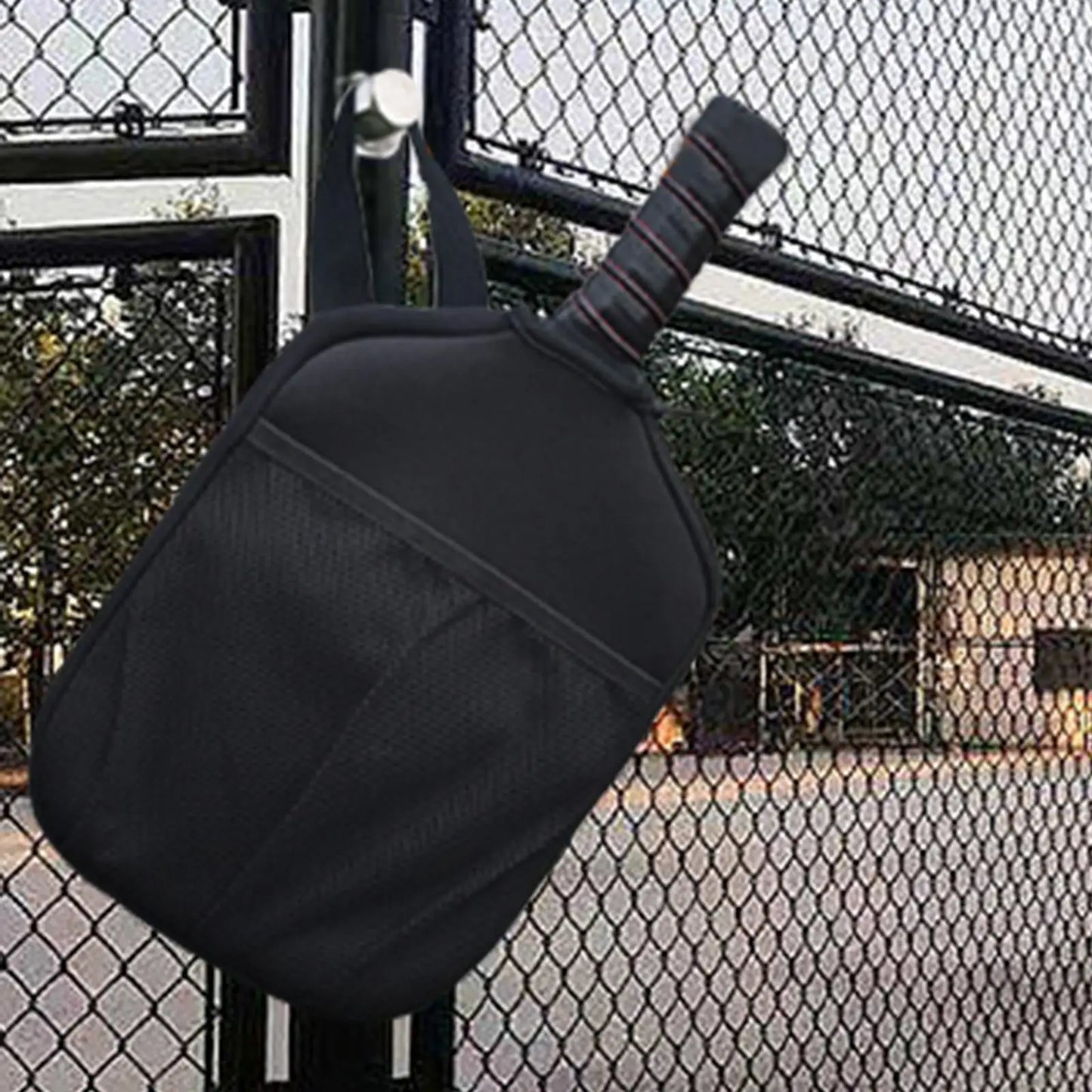 AceShield Premium Neoprene Pickleball Paddle Cover (Waterproof Sleeve with Mesh Pocket)