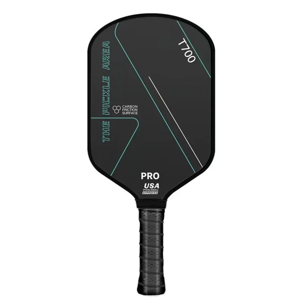 T700 Pickleball Paddle Durable 16MM Frosted Surface Pickleball Rackets Lightweight Carbon Fiber Professional Game Supplies