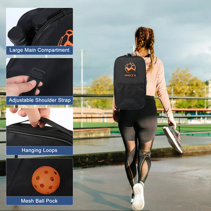 MAICCA Pro Premium Pickleball Paddle Set – Carbon Fibre Face & Honeycomb Core
