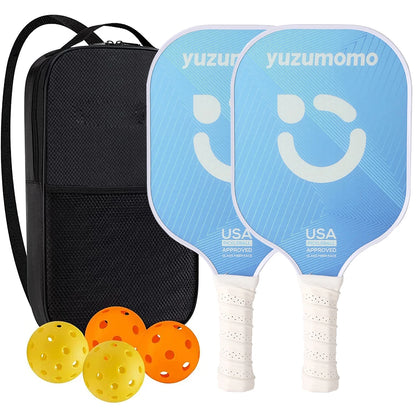 MAICCA Pro Premium Pickleball Paddle Set – Carbon Fibre Face & Honeycomb Core