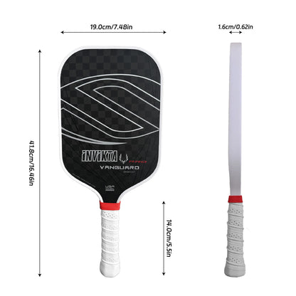 Vanguard Invikta Pro 12K | Carbon Fibre Pickleball Paddle