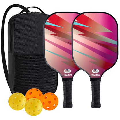 MAICCA Pro Premium Pickleball Paddle Set – Carbon Fibre Face & Honeycomb Core