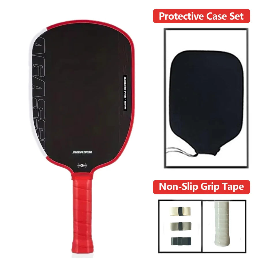 Agassi Pro IV Pickleball Paddle (16mm)