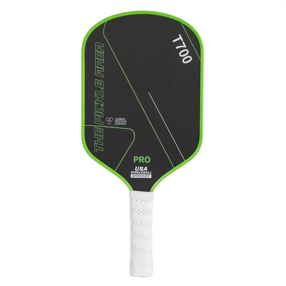 T700 Pickleball Paddle Durable 16MM Frosted Surface Pickleball Rackets Lightweight Carbon Fiber Professional Game Supplies