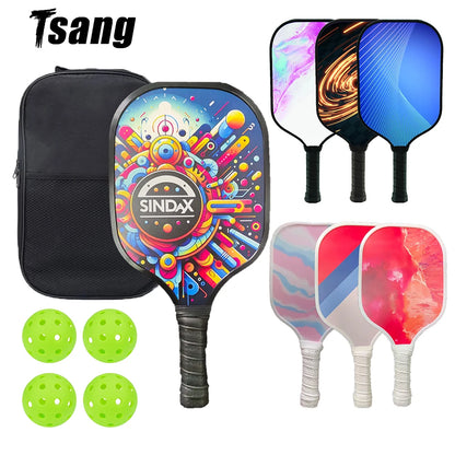 Sindax Pro-Vibe Fiberglass Pickleball Paddle
