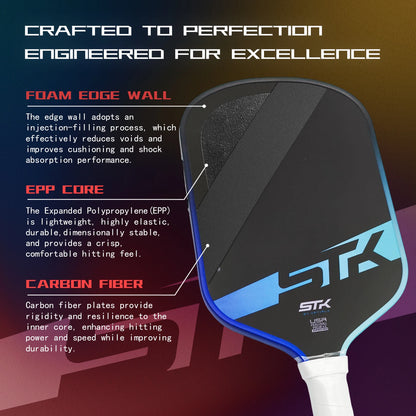 T700 Carbon Fibre Pickleball Paddle Joint Compatible with EPP Impact Core