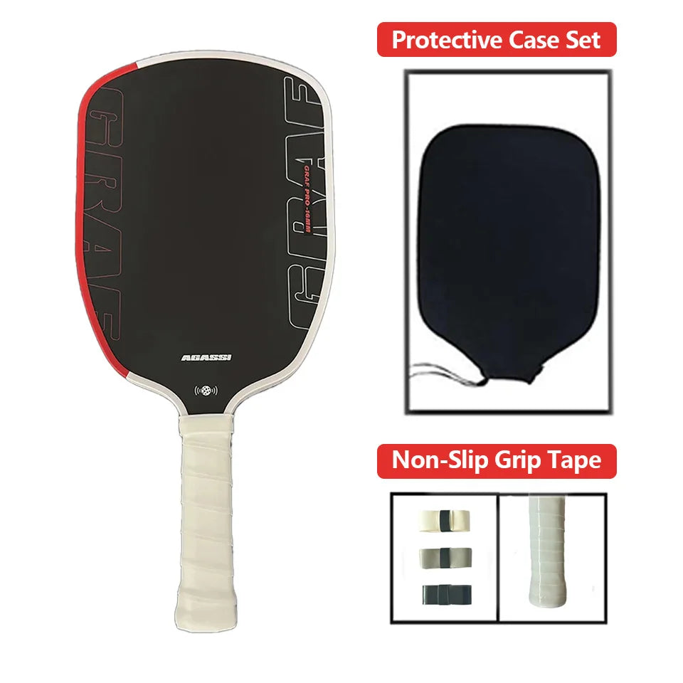 Agassi Pro IV Pickleball Paddle (16mm)