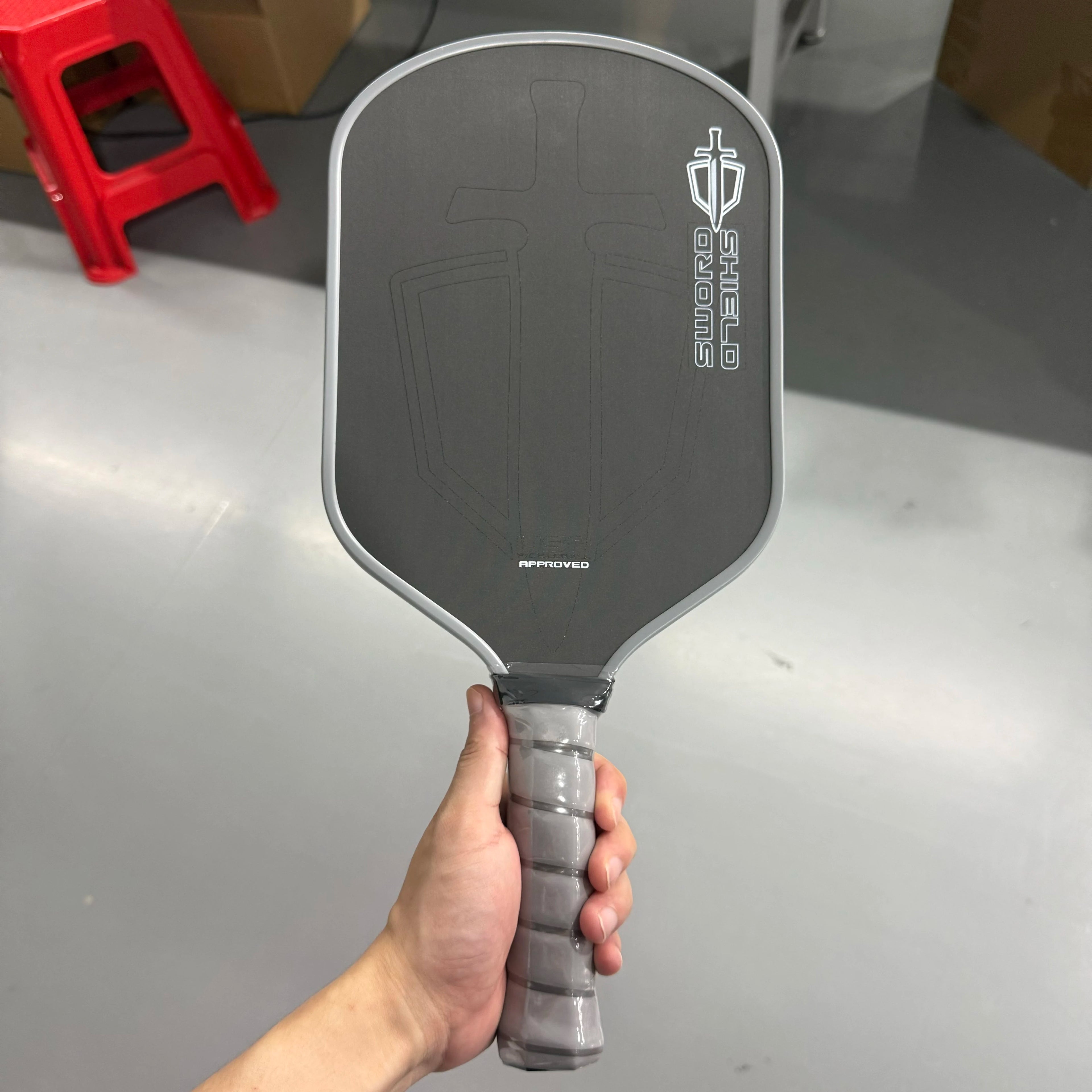 2025 New Technology Full Foam Core Pickleball Paddle J2nf 16mm Thick Pickleball Racket With Free Paddle Cover