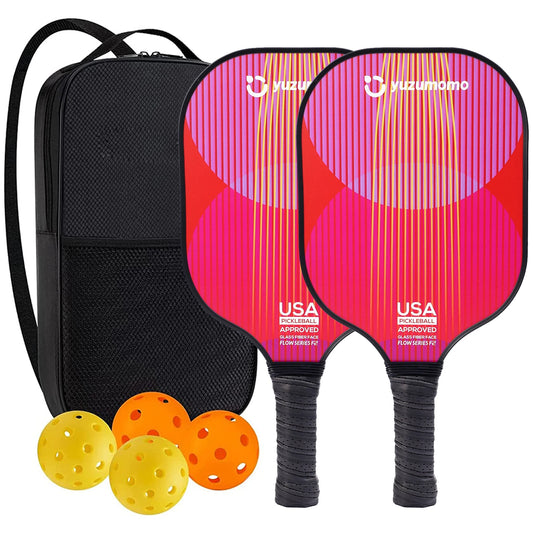 MAICCA Pro Premium Pickleball Paddle Set – Carbon Fibre Face & Honeycomb Core
