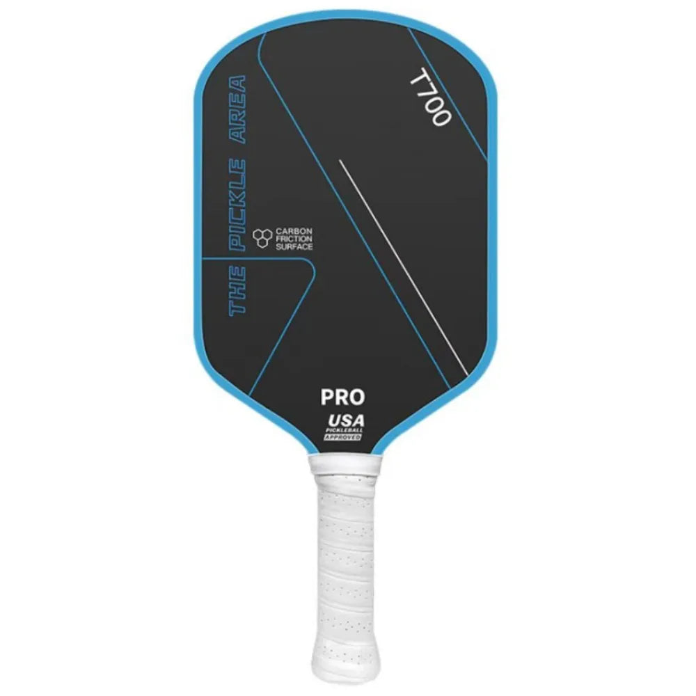 1pc T700 Pickleball Paddles Carbon Fiber Frosted Surface Pickleball Rackets Lightweight Non-slip Grip USAPA Approved Comfortable