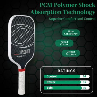Vanguard Invikta Pro 12K | Carbon Fibre Pickleball Paddle