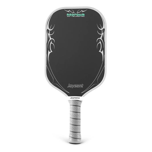 Joysent T700 Raw Carbon Fibre Pickleball Paddle | 14mm Thermoformed Hybrid Racket with NeoFoam EPP Core