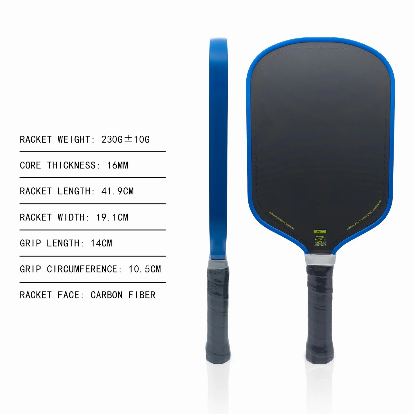 The Loco Gen5  Hybrid Pickleball Paddle