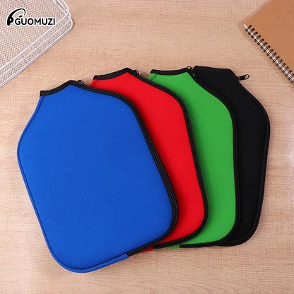Neoprene Pickleball Paddle Sleeve (Universal Scratch-Resistant Zip Cover)