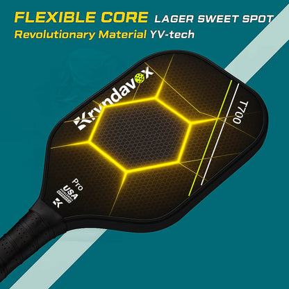 Kryndavox NOVA500 Pro Carbon Fibre Pickleball Paddle