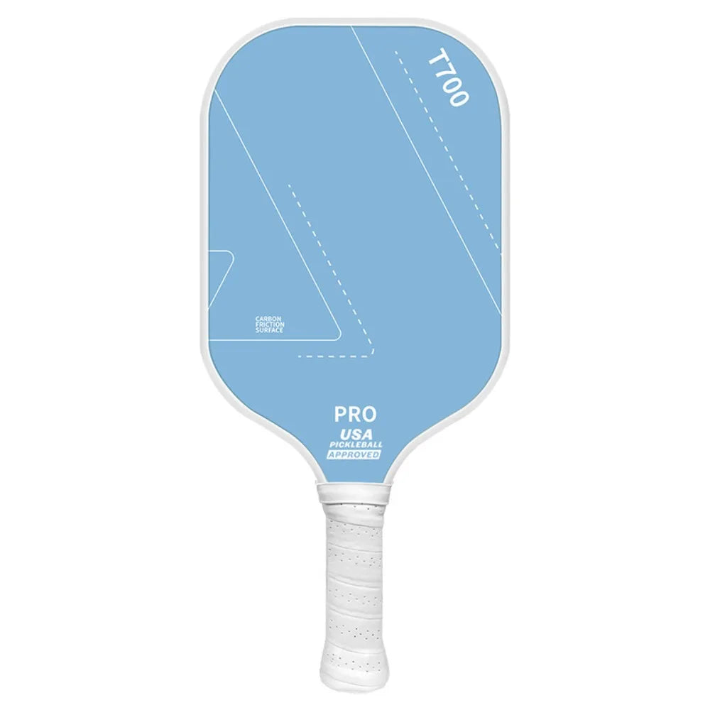 Lightweight T700 Carbon Fibre Pickleball Paddle | Frosted Surface | Non-Slip Grip