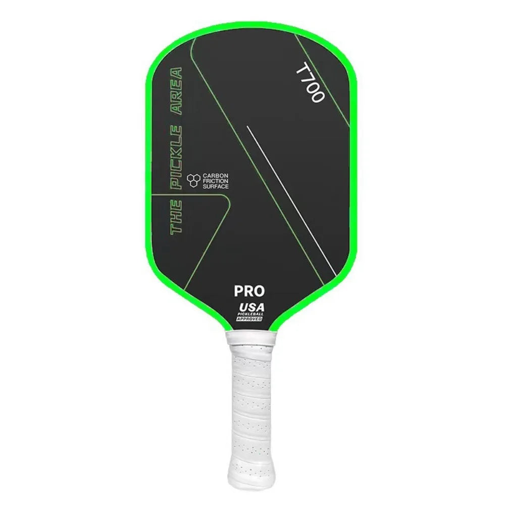 1pc T700 Pickleball Paddles Carbon Fiber Frosted Surface Pickleball Rackets Lightweight Non-slip Grip USAPA Approved Comfortable