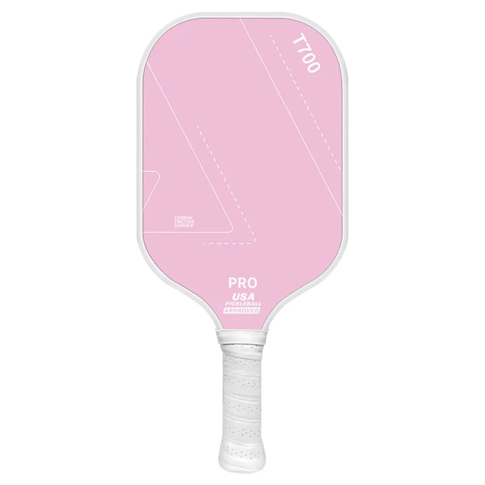 Lightweight T700 Carbon Fibre Pickleball Paddle | Frosted Surface | Non-Slip Grip