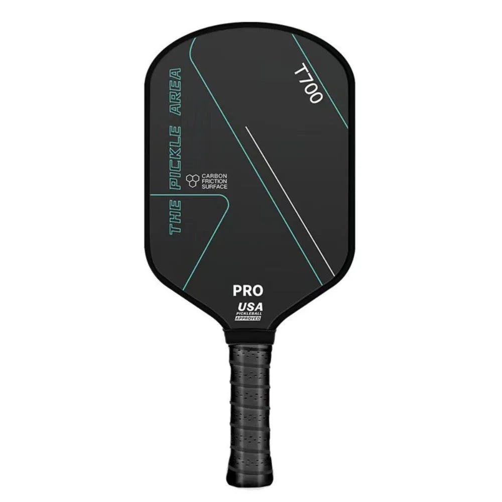 1pc T700 Pickleball Paddles Carbon Fiber Frosted Surface Pickleball Rackets Lightweight Non-slip Grip USAPA Approved Comfortable