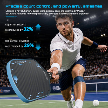 Joysent Kevlar Thermoformed  Pickleball Paddle 16mm EPP Gearfoam