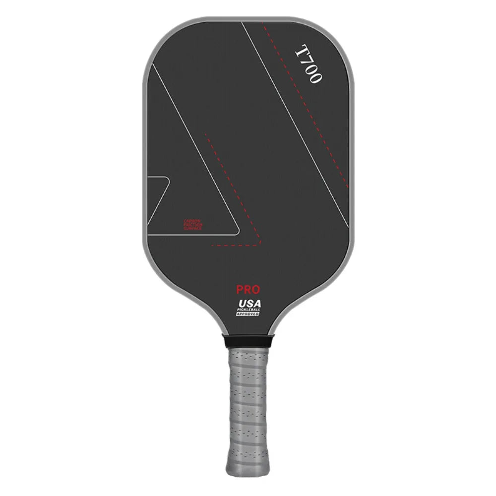 Lightweight T700 Carbon Fibre Pickleball Paddle | Frosted Surface | Non-Slip Grip