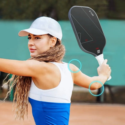 Lightweight T700 Carbon Fibre Pickleball Paddle | Frosted Surface | Non-Slip Grip