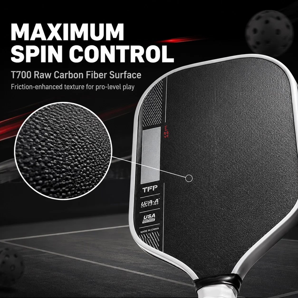 SONGYI GEN IV Pro Series Pickleball Paddle 14mm/16mm